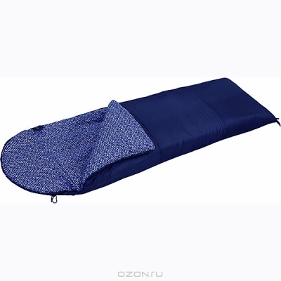 Спальный мешок NOVA TOUR "Одеяло с подголовником 450", цвет: синий