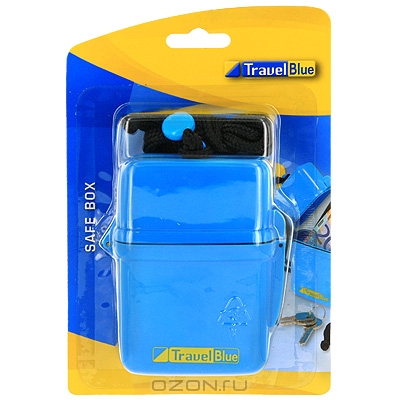 Водонепроницаемый контейнер "Travel Blue", цвет: голубой