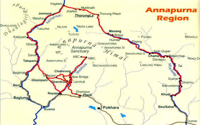 Аннапурна Circuit Trek